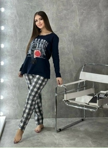 пижама женская,пижама кофта,пижама dommix одежда для дома,пижама со штанами одежда для дома,пижама