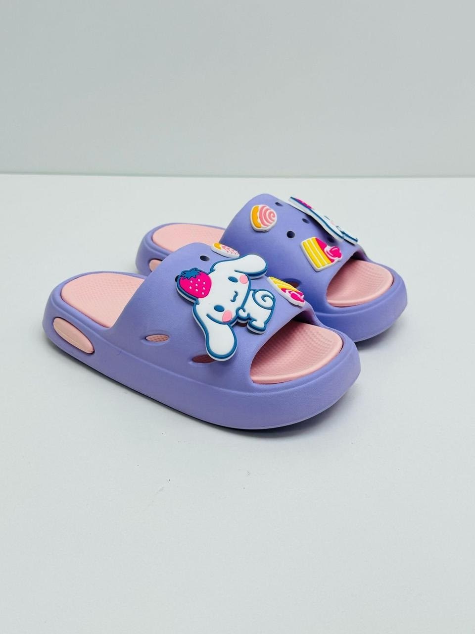 ,детские шлепанцы,тапочки для девочек,тапочки sanrio,детские тапочки