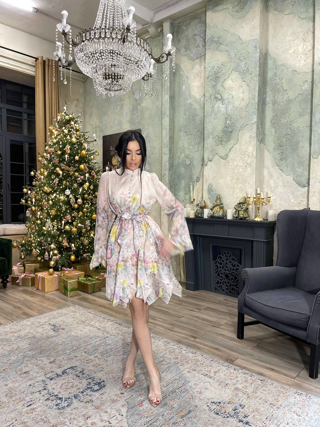 платье стильное,платье,винтажное платье,платье диор,романтические платья