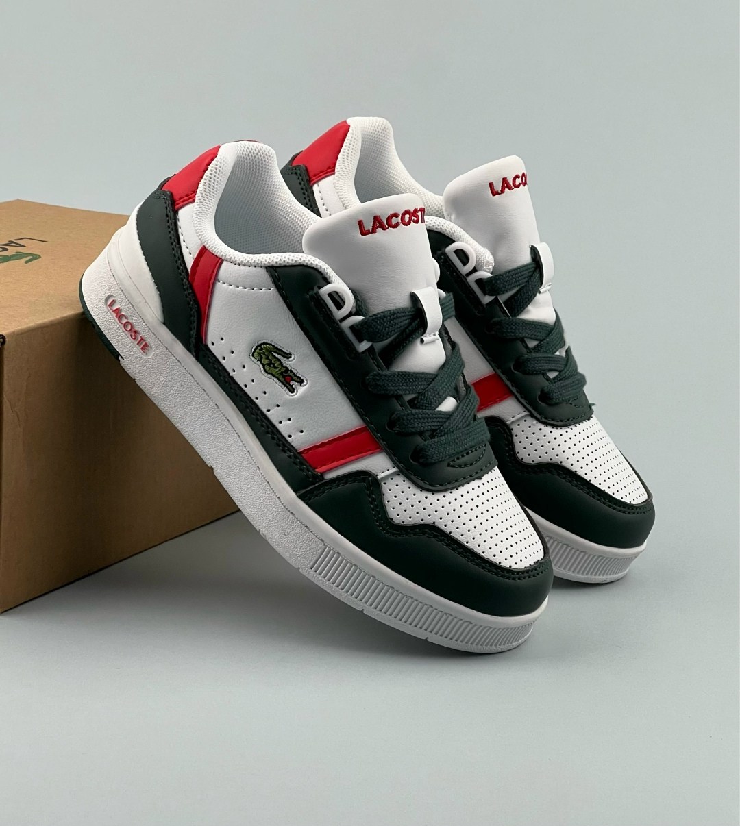 кроссовки lacoste,кроссовки lacoste t clip, лакоста,кроссовки эко,детские кроссовки