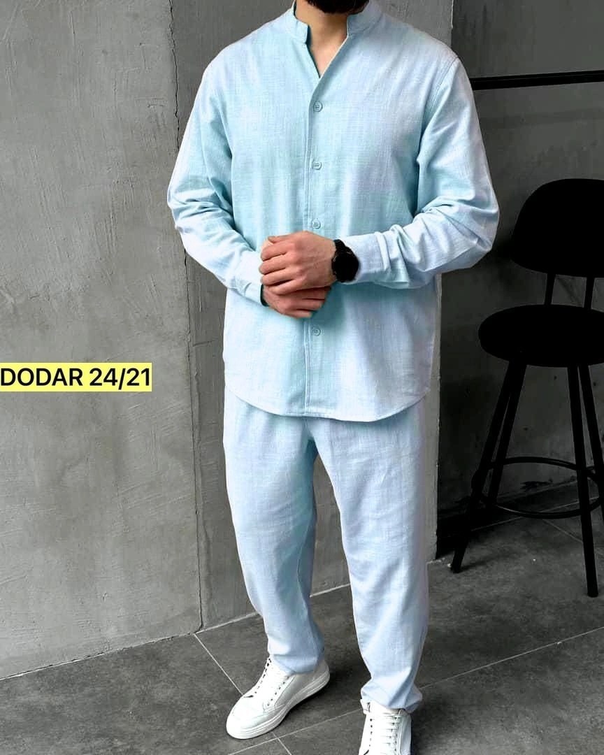 мужской льняной костюм,мужской костюм из льна,костюм летний мужской,льняной летний костюм с рубашкой и штанами evergent,летний мужской льняной костюм