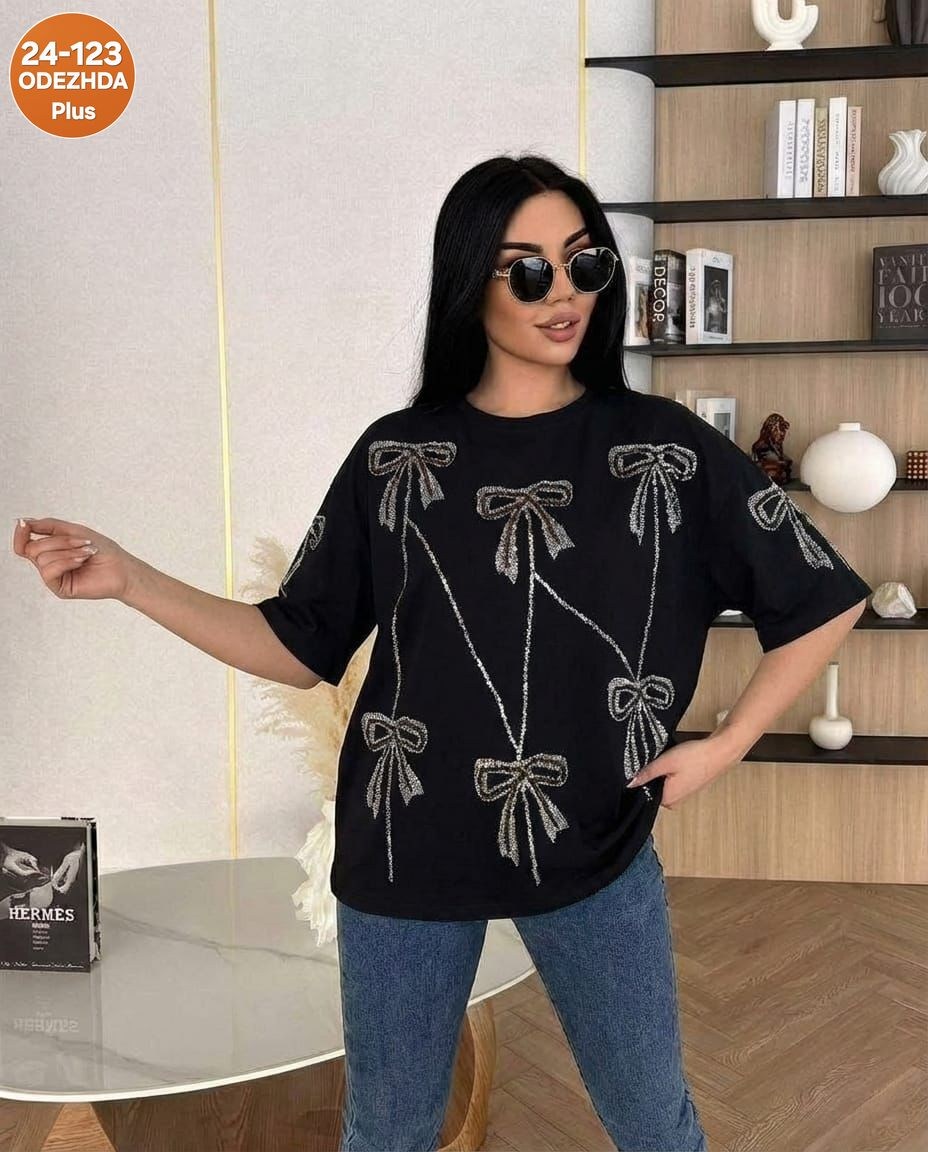 футболка женская,женская футболка оверсайз,футболка оверсайз базовая со стразами,женская футболка оверсайз со стразами,футболки модные