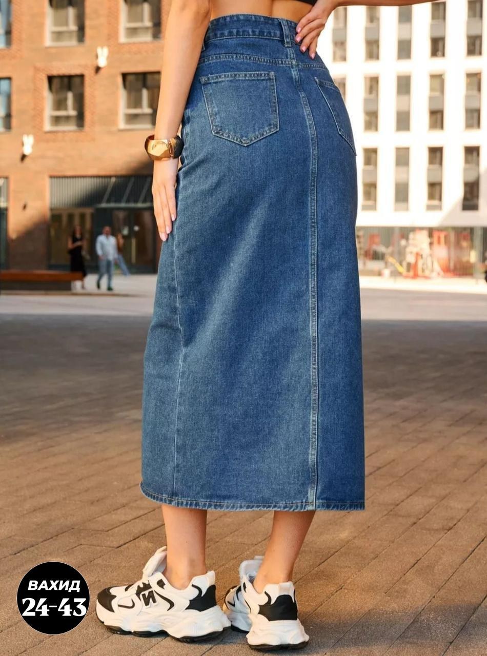 джинсовая юбка,юбка джинсовая длинная с разрезом спереди,юбка джинсовая с разрезом,юбка джинсовая женская,джинсовая юбка миди с разрезом