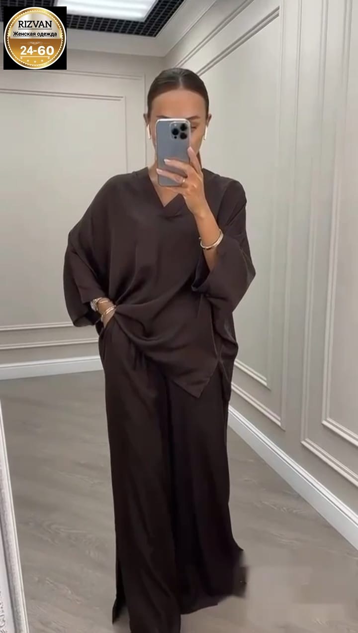 брючный костюм,костюм женский,брючный костюм женский,шелковый костюм,брючный костюм женский из шелка