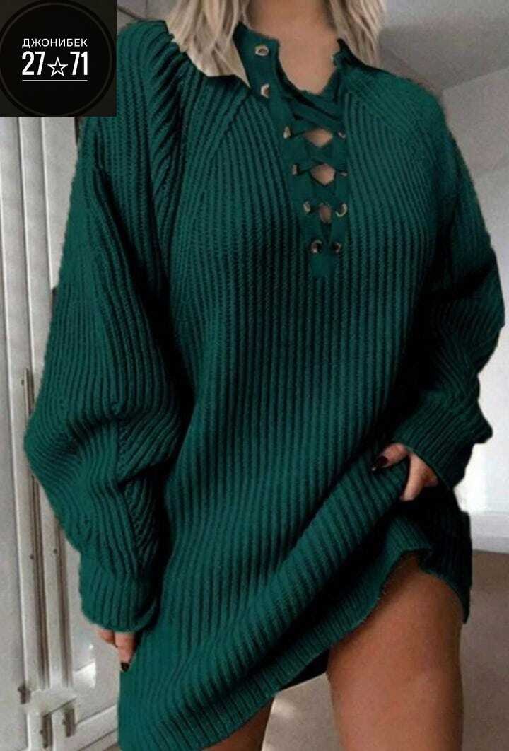 вязаное платье свитер,туника женская,вязаное женское платье,теплое платье свитер,свитер платье