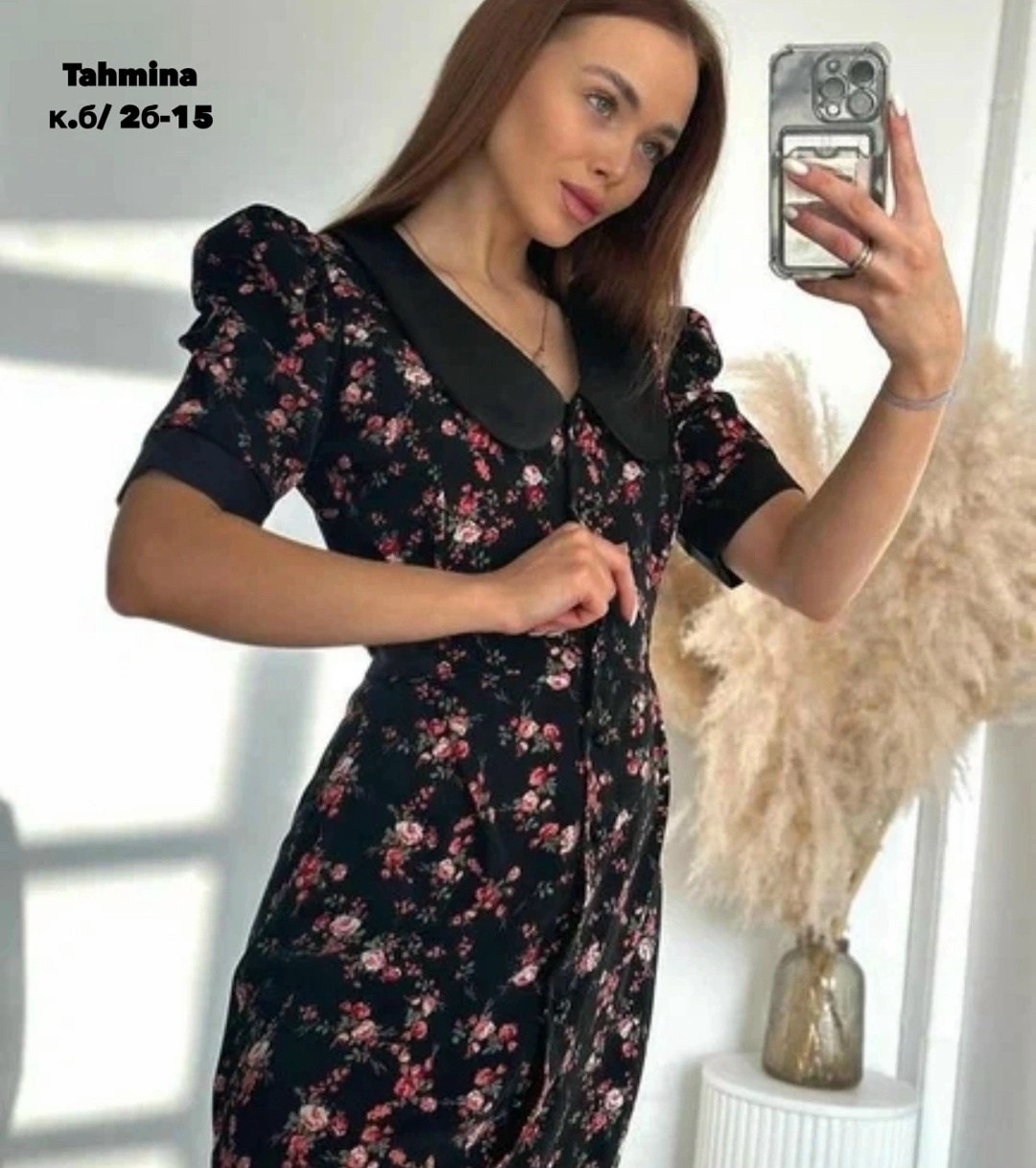 платье летнее с воротником,летнее женское платье,платье идеальное,платье в цветочек с воротником,платье женское