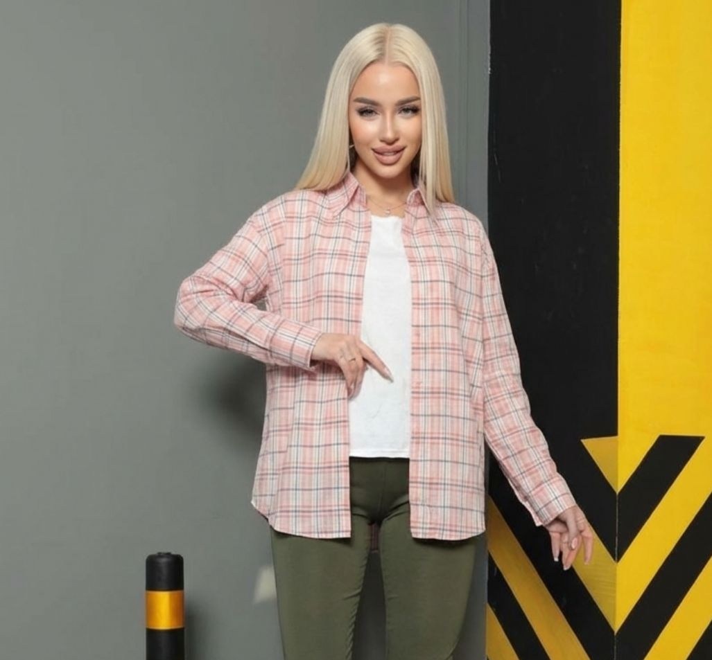 рубашка женская оверсайз в клетку,рубашка в клетку женская,рубашка женская,рубашка клетка,рубашка