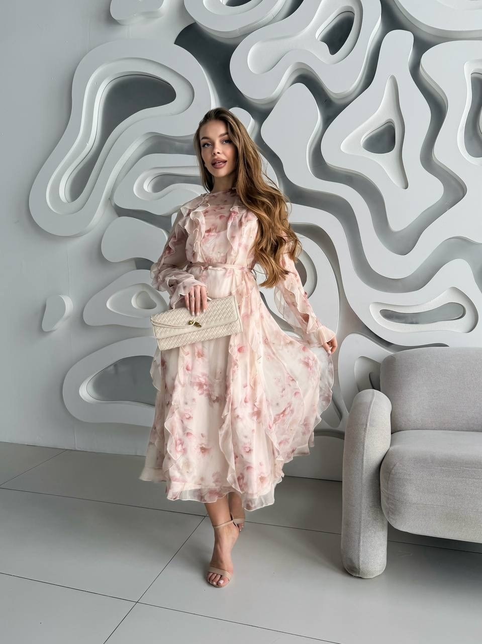 платье шифоновое,платье,платье нежное,платье стиль,стильное платье