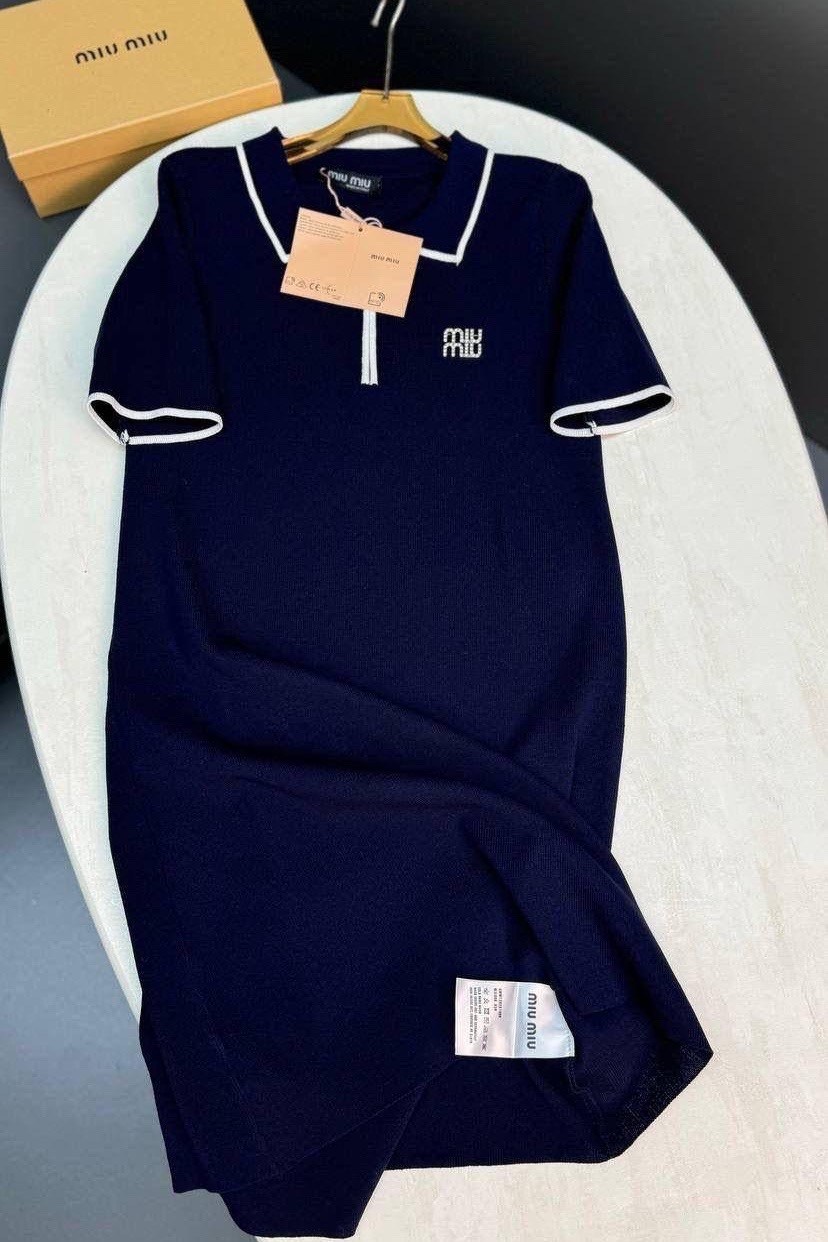 платье женское,стильное платье,платье поло,трикотажное платье,спортивное платье