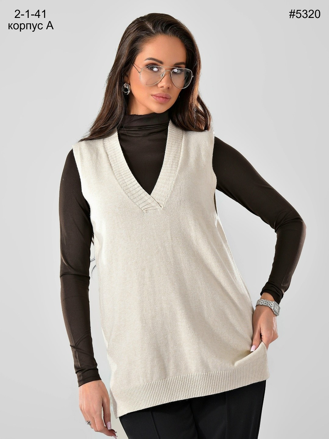 жилет женский ebo style вязаный черный 42-50 ru,трикотажный жилет,вязаный жилет,женский вязаный жилет оверсайз happyfox,жилетка черный трикотажный