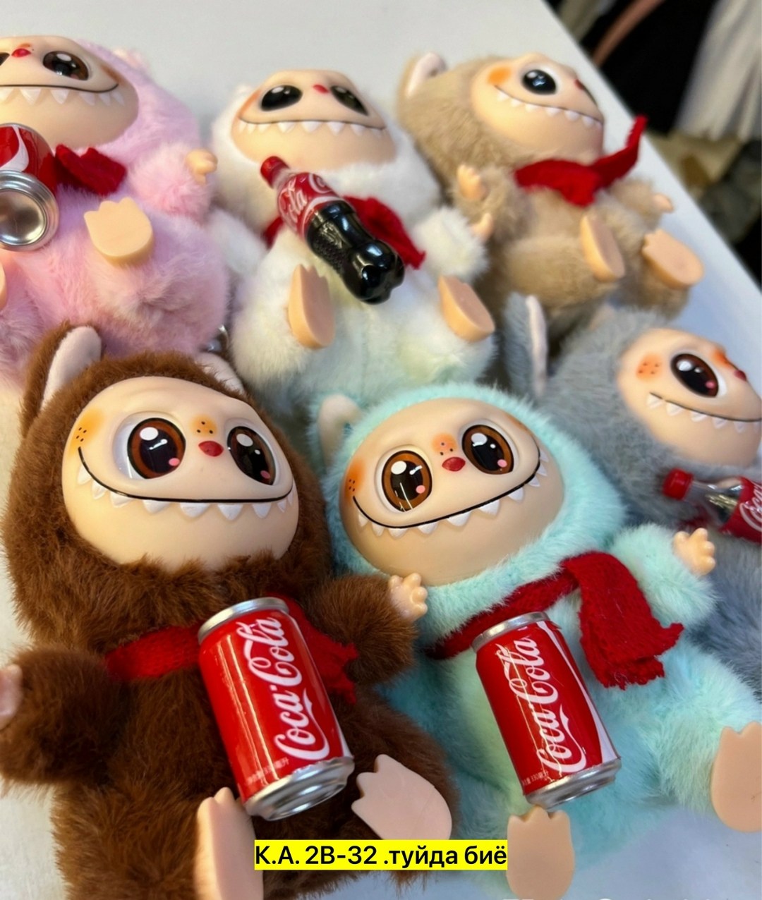 игрушка хб,детские игрушки,игрушка хб лубубу,мягкая игрушка лабубу 20см с coca cola,игрушка