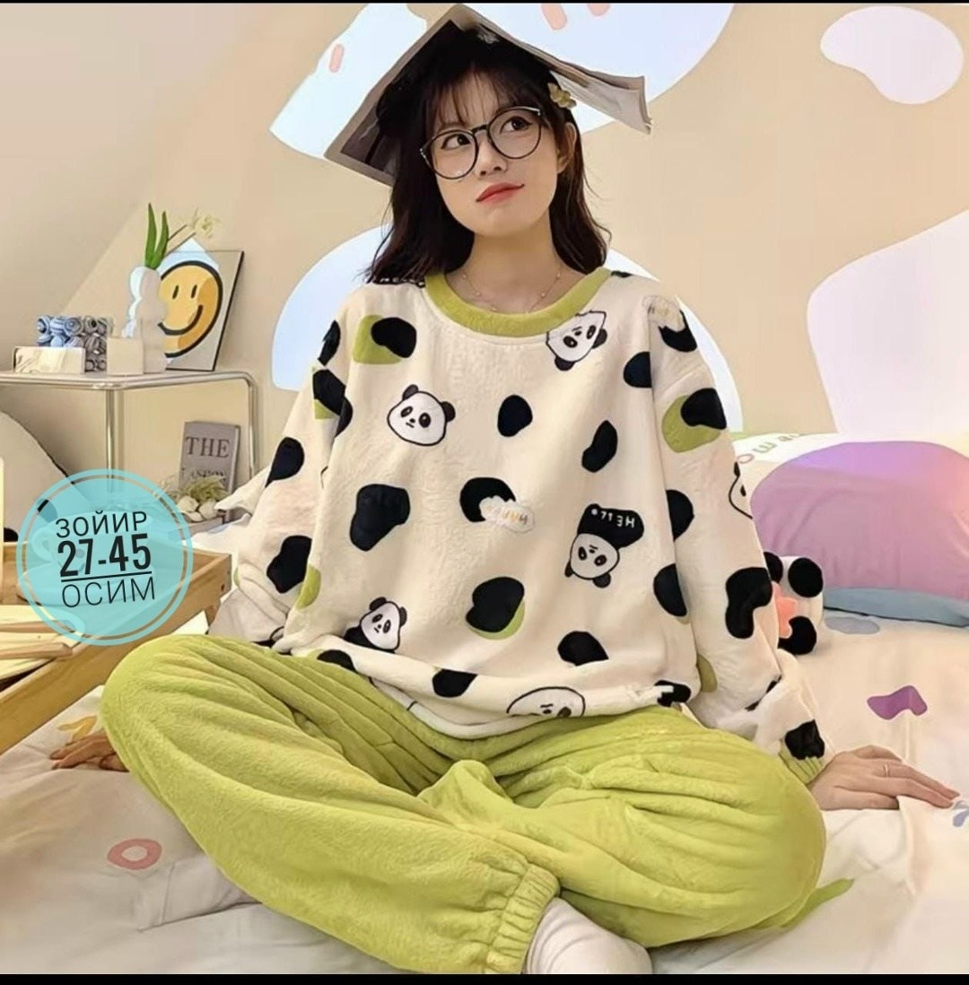 пижама теплая плюшевая,пижама женская со штанами теплая домашняя плюшевая,теплая пижама,пижама плюшевая теплая со штанами,фланелевая теплая пижама для женской мягкой