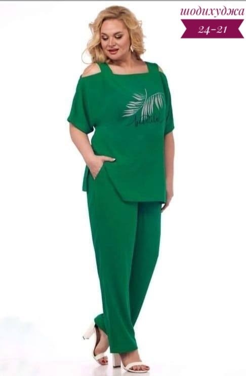летние брючные костюмы для полных женщин,женские костюмы больших размеров,брючный комплект,костюм двойка женский летний брючный,летний брючный костюм