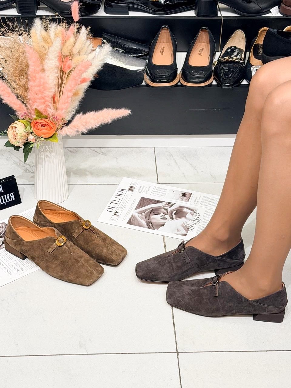 ,серые замшевые лоферы женские,туфли женские из натуральной замши,туфли женские замшевые,туфли замшевые