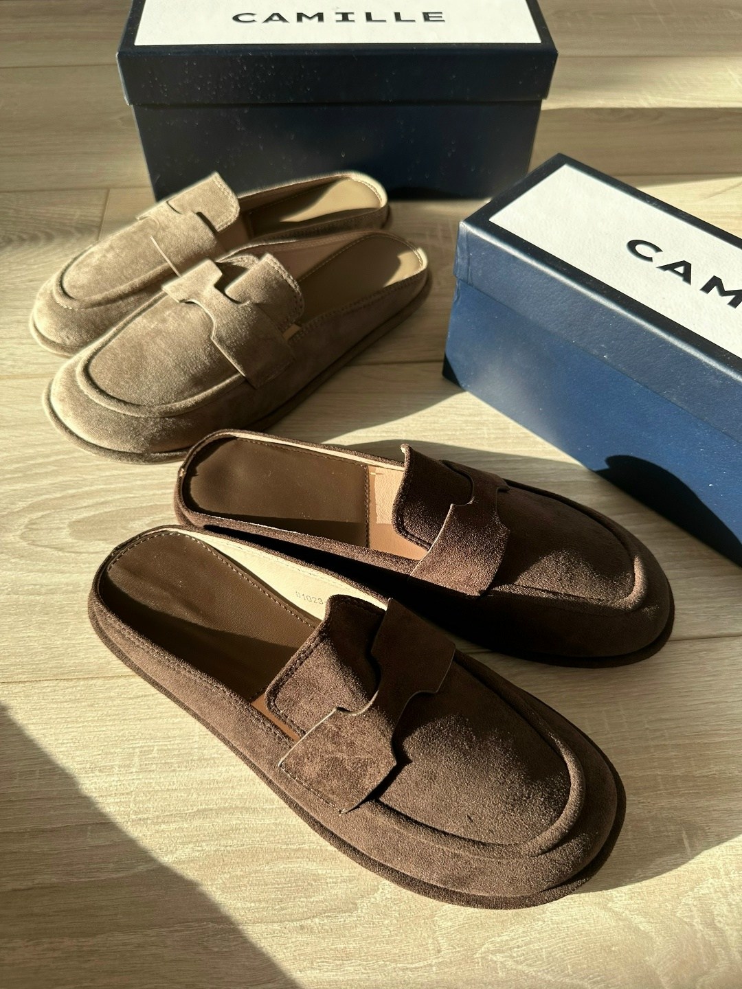 ,женские замшевые мюли hermes go коричневые,замшевые мюли,замшевые лоферы,женские лоферы из натуральной замши