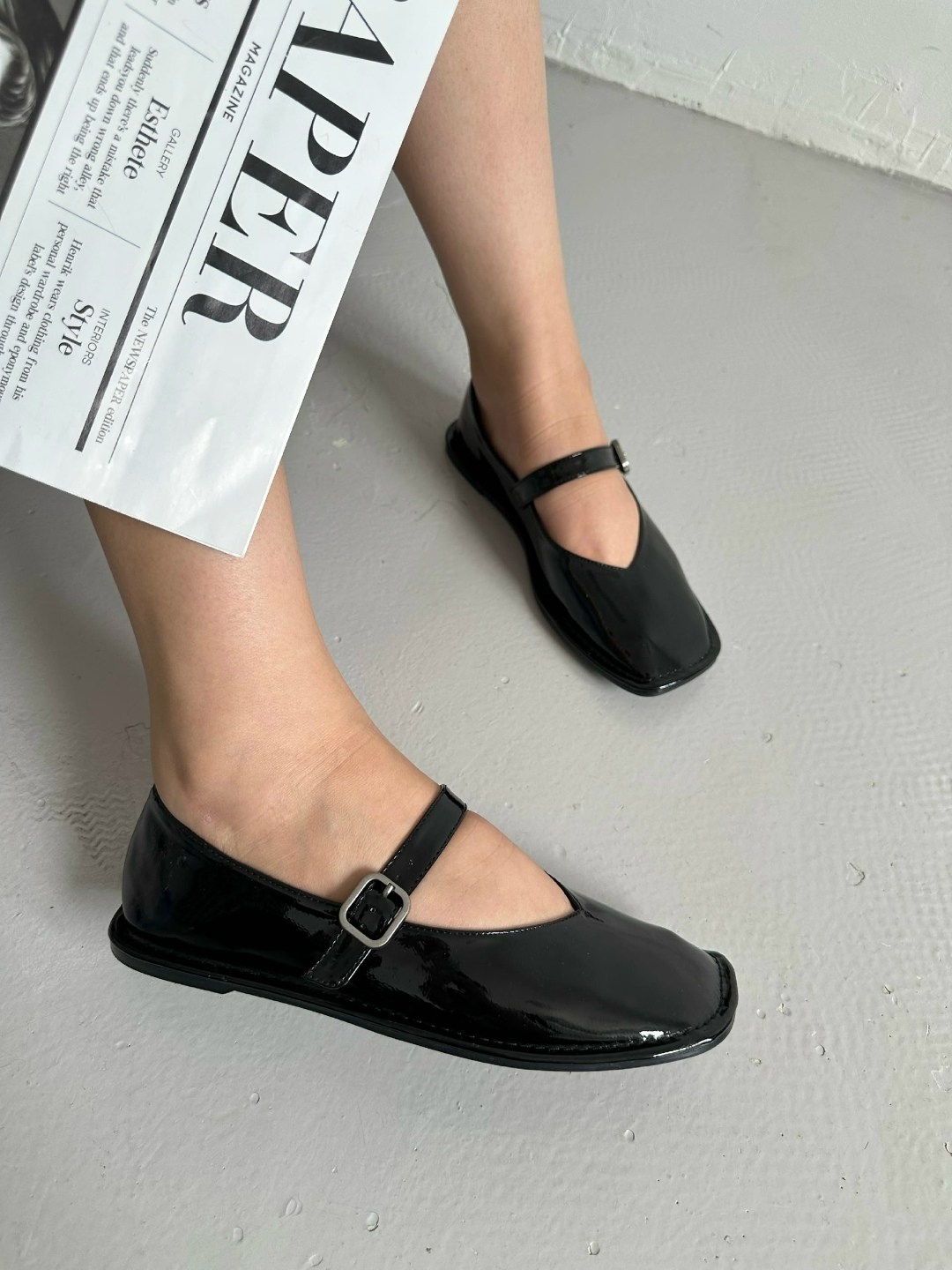 лакированные балетки,балетки с ремешками,балетки женские,,туфли мэри джейн кожа