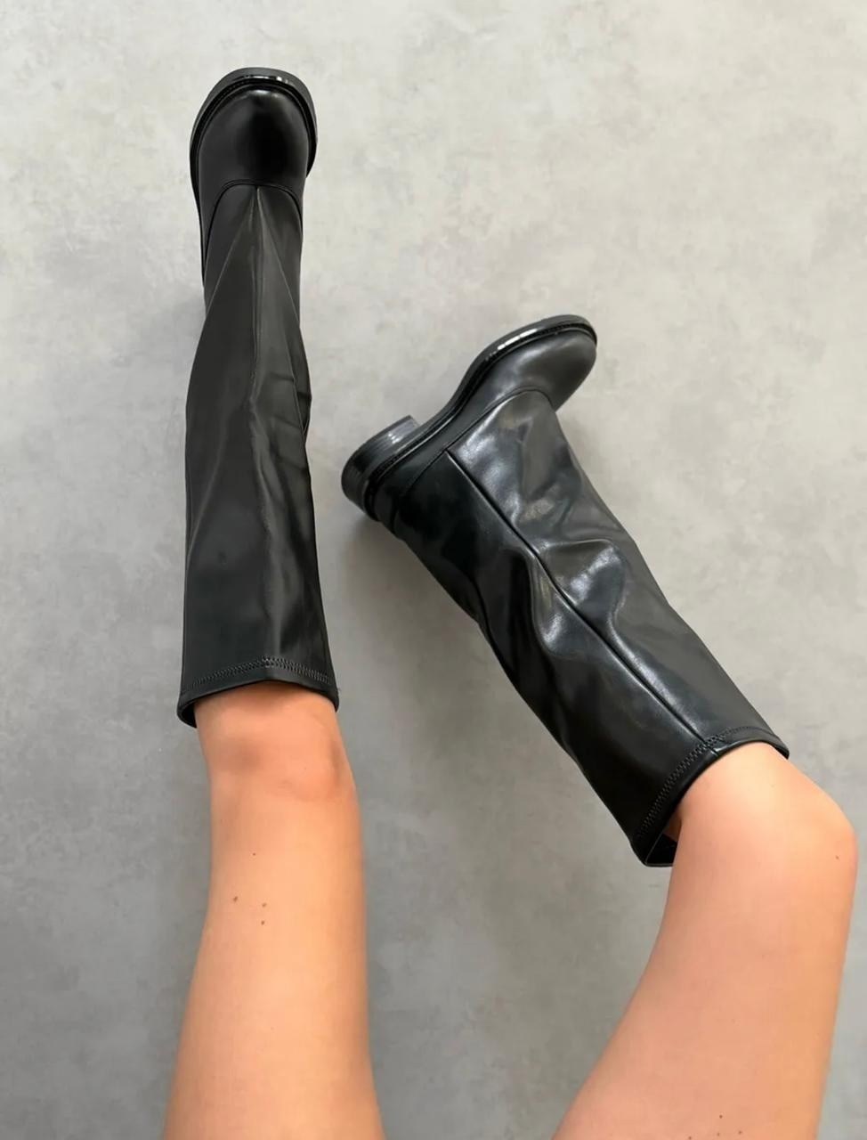 сапоги,женские сапоги,сапоги трубы высокие демисезонные matmazel,сапоги модные,сапоги-трубы