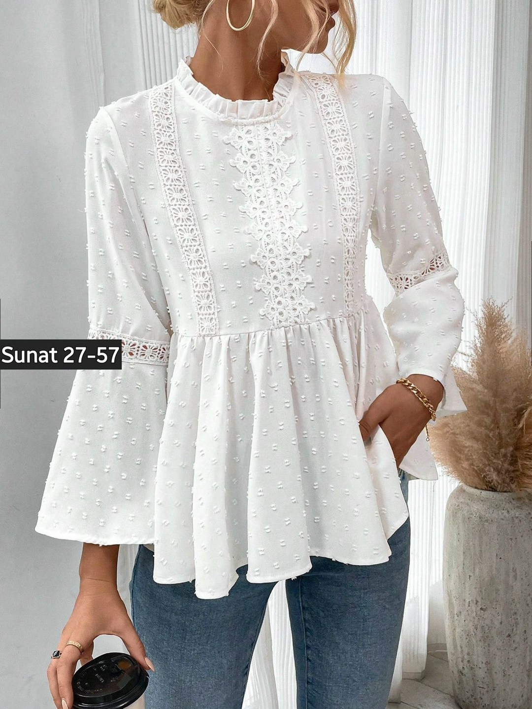 блузка стильная,блузка с оборками,женская блуза,блуза,блузка с узорами