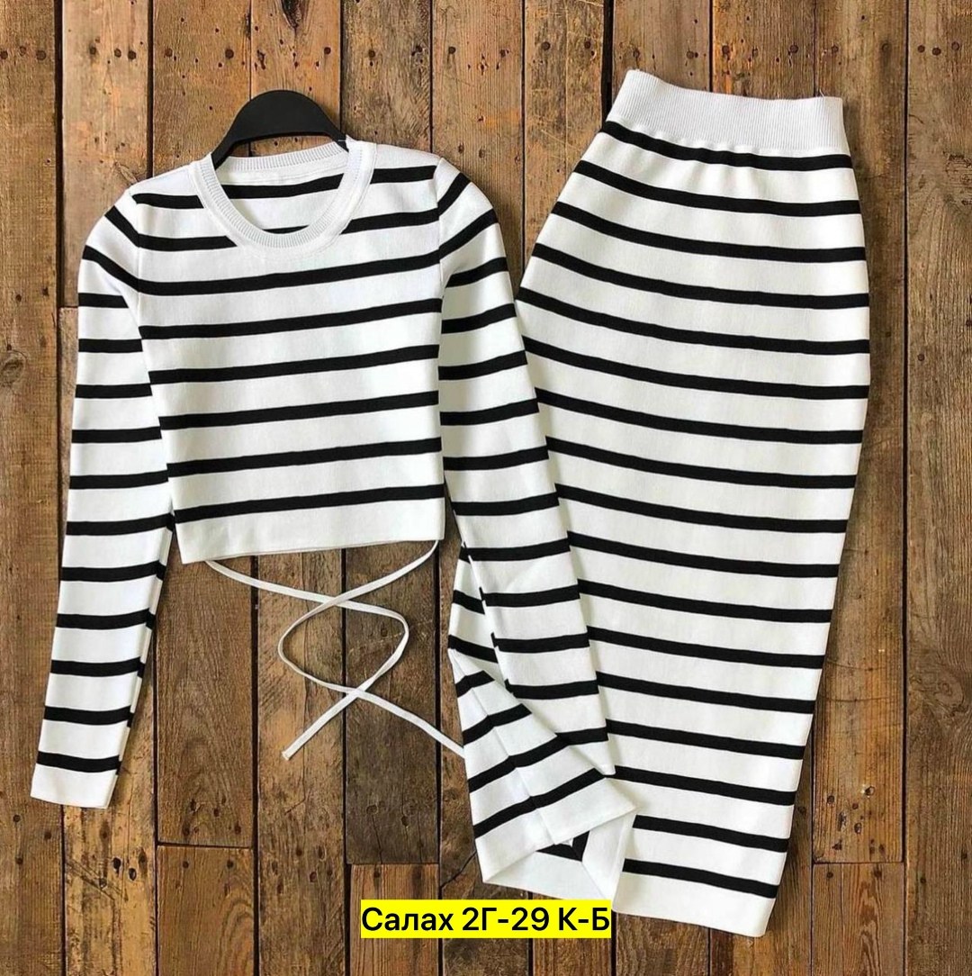 костюм двойка двухнитка,женский костюм с юбкой в полоску,юбка с кофтой,женский костюм,женский костюм с юбкой