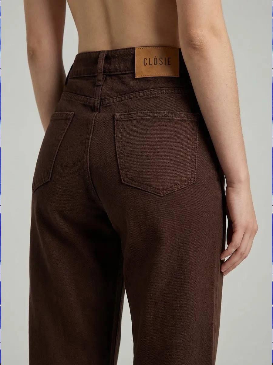 джинсы брюки,коричневые джинсы женские широкие,коричневые джинсы,женские коричневые джинсы,джинсы широкие