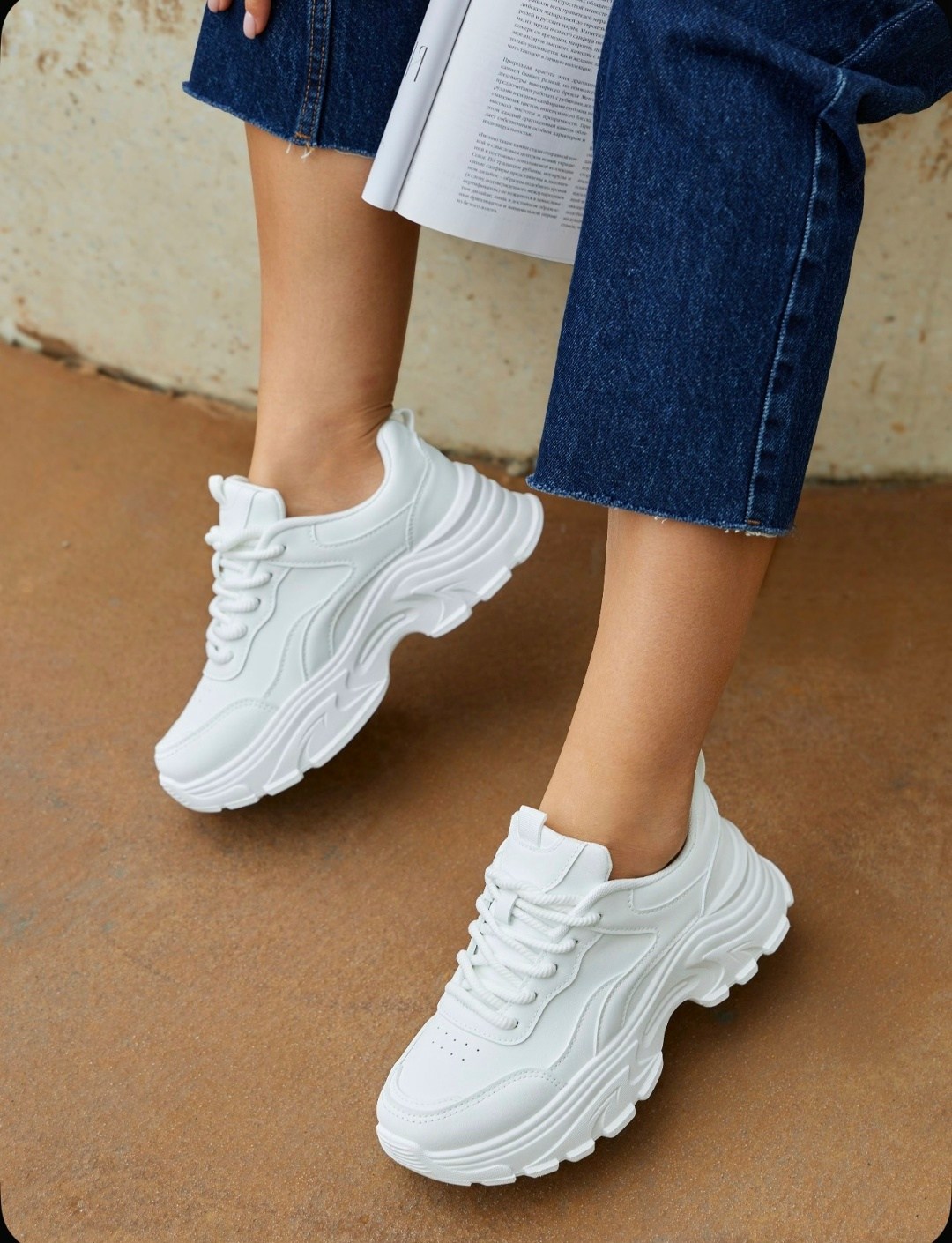 кроссовки женские белые спортивные на высокой подошве perfectium,кроссовки женские,белые кроссовки,белые кроссовки женские,кроссовки женские белые спортивные