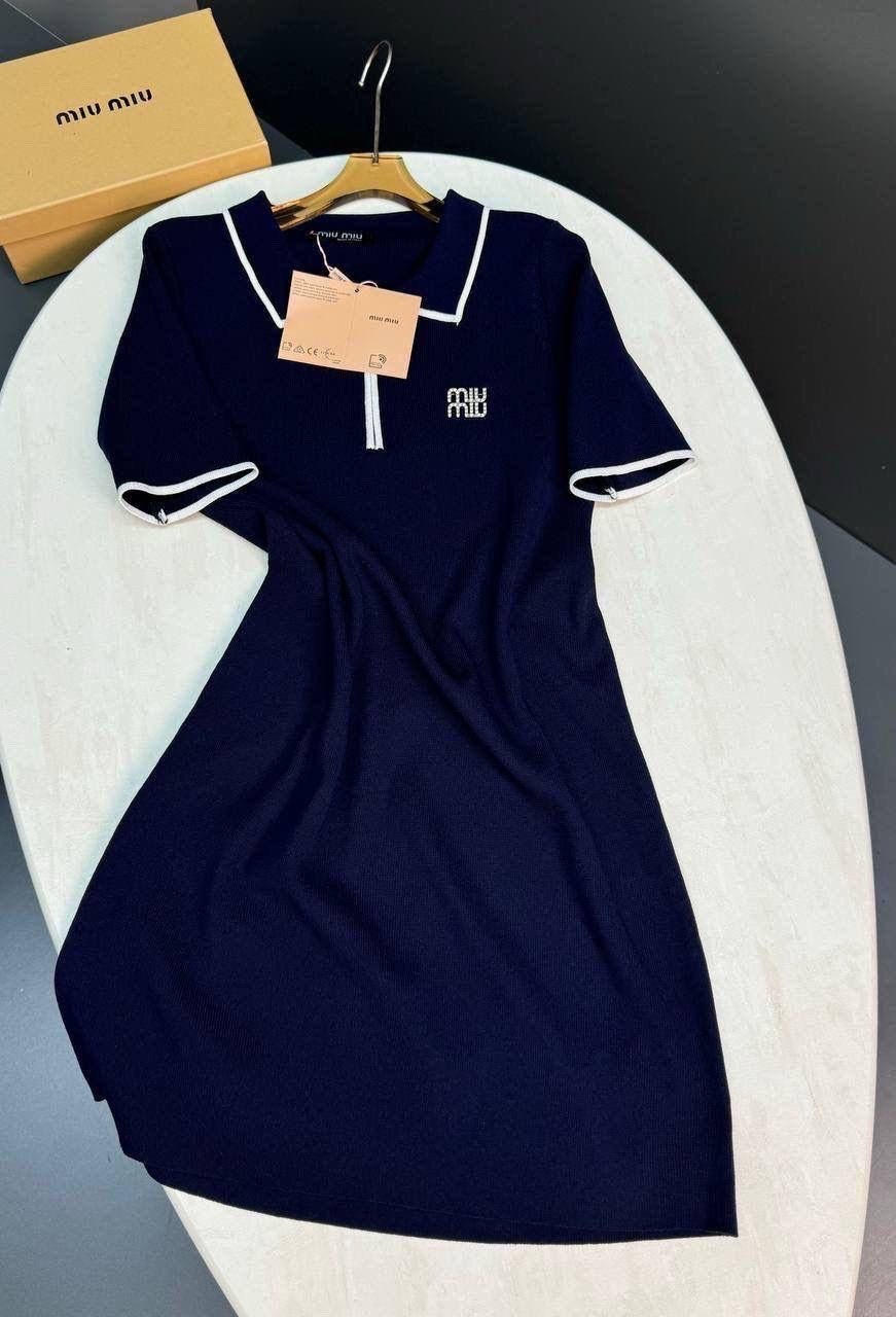 платье женское,стильное платье,платье поло,трикотажное платье,спортивное платье