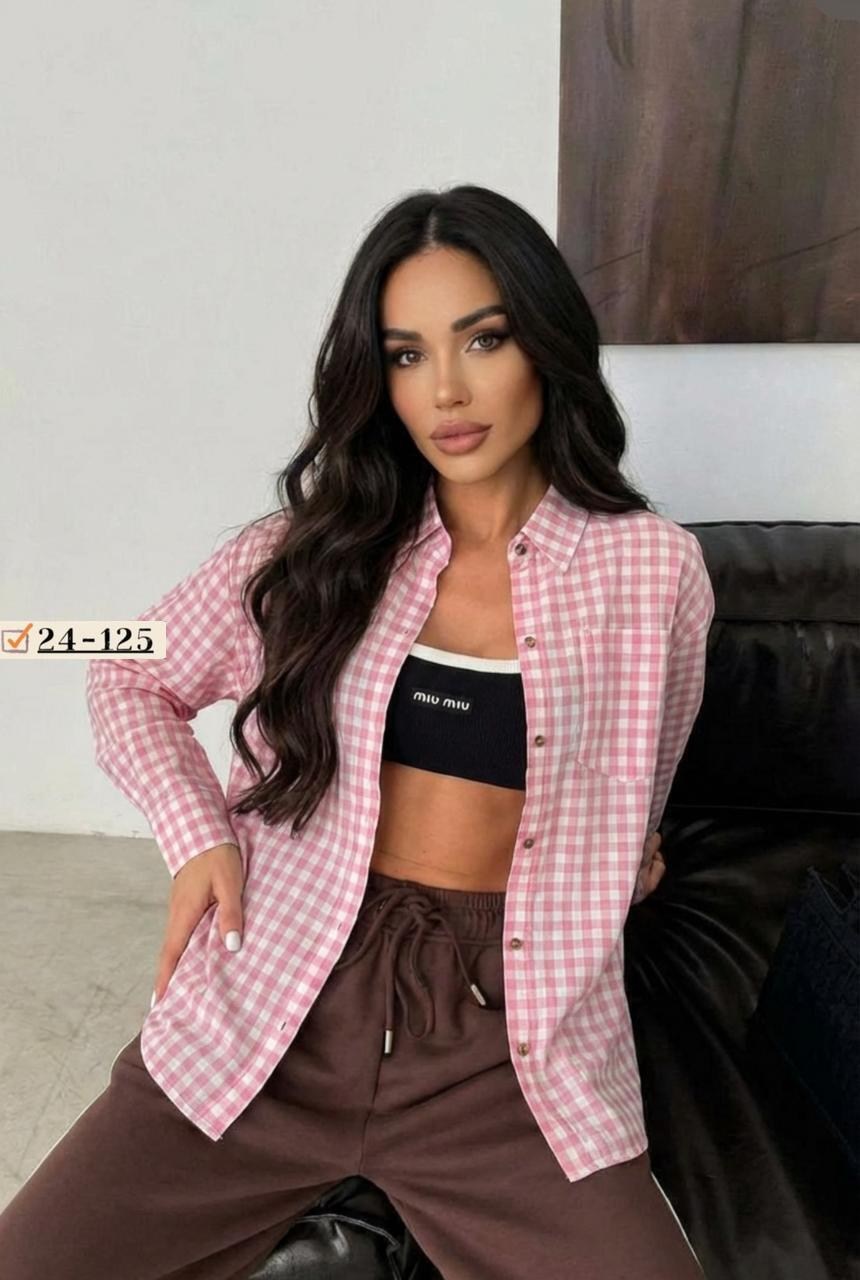 рубашка в клетку,рубашка в клетку женская,женская рубашка,одежда кэжуал,повседневный стиль