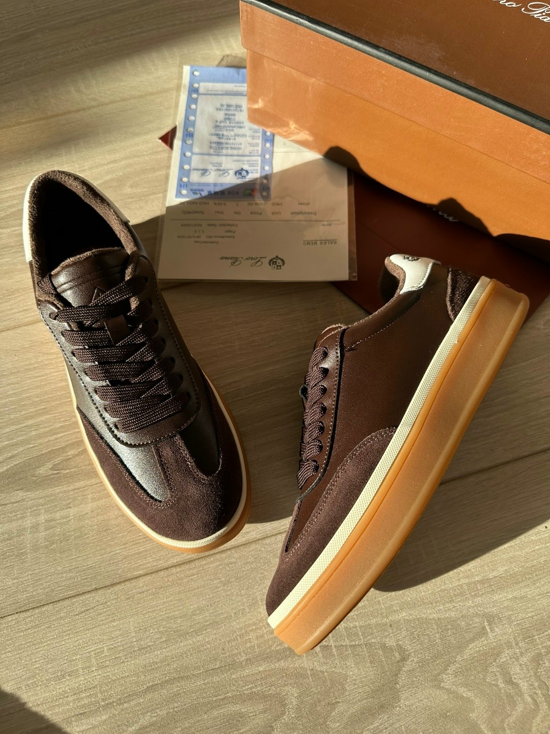 кроссовки loro piana,кеды loro piana,женские кроссовки из замши loro piana коричневые,,кеды мужские loro piana