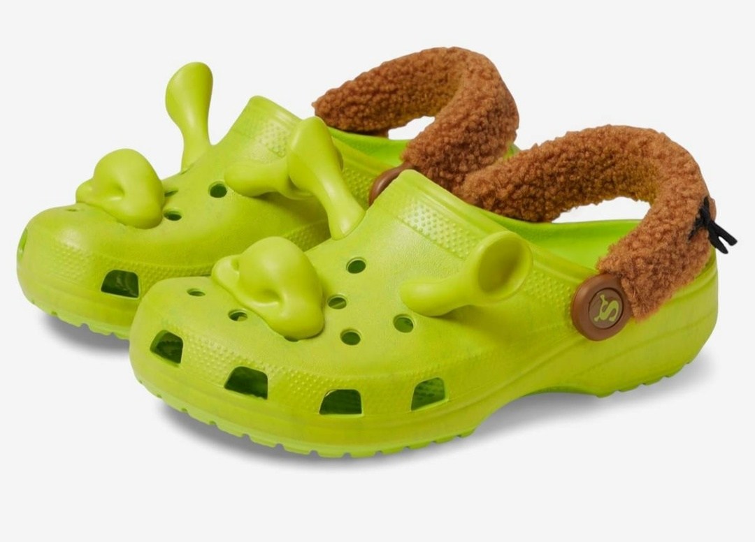 сабо shrek classic clog crocs цвет lime punch,кроксы шрек,сандалии x dreamworks classic clog 'shrek' crocs зеленый,crocs shrek classic clog lime punch men size 14,crocs classic clog dreamworks shrek