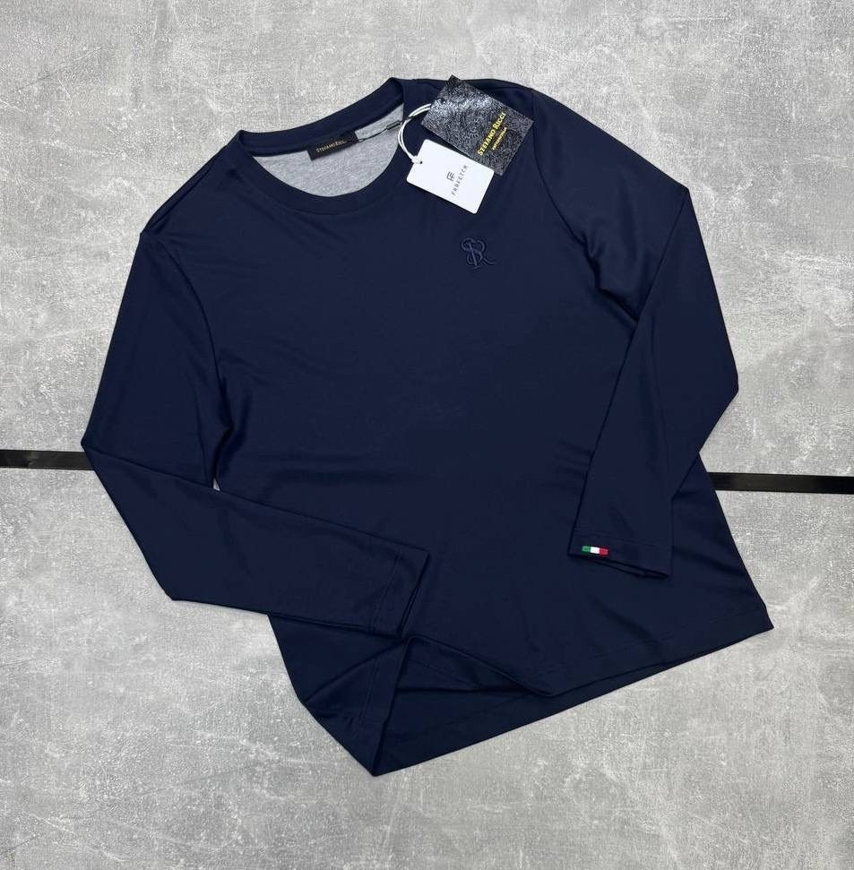 лонгслив brunello cucinelli,мужская кофта,темно синий лонгслив мужской томми хилфигер,брендовые свитшоты,мужской лонгслив