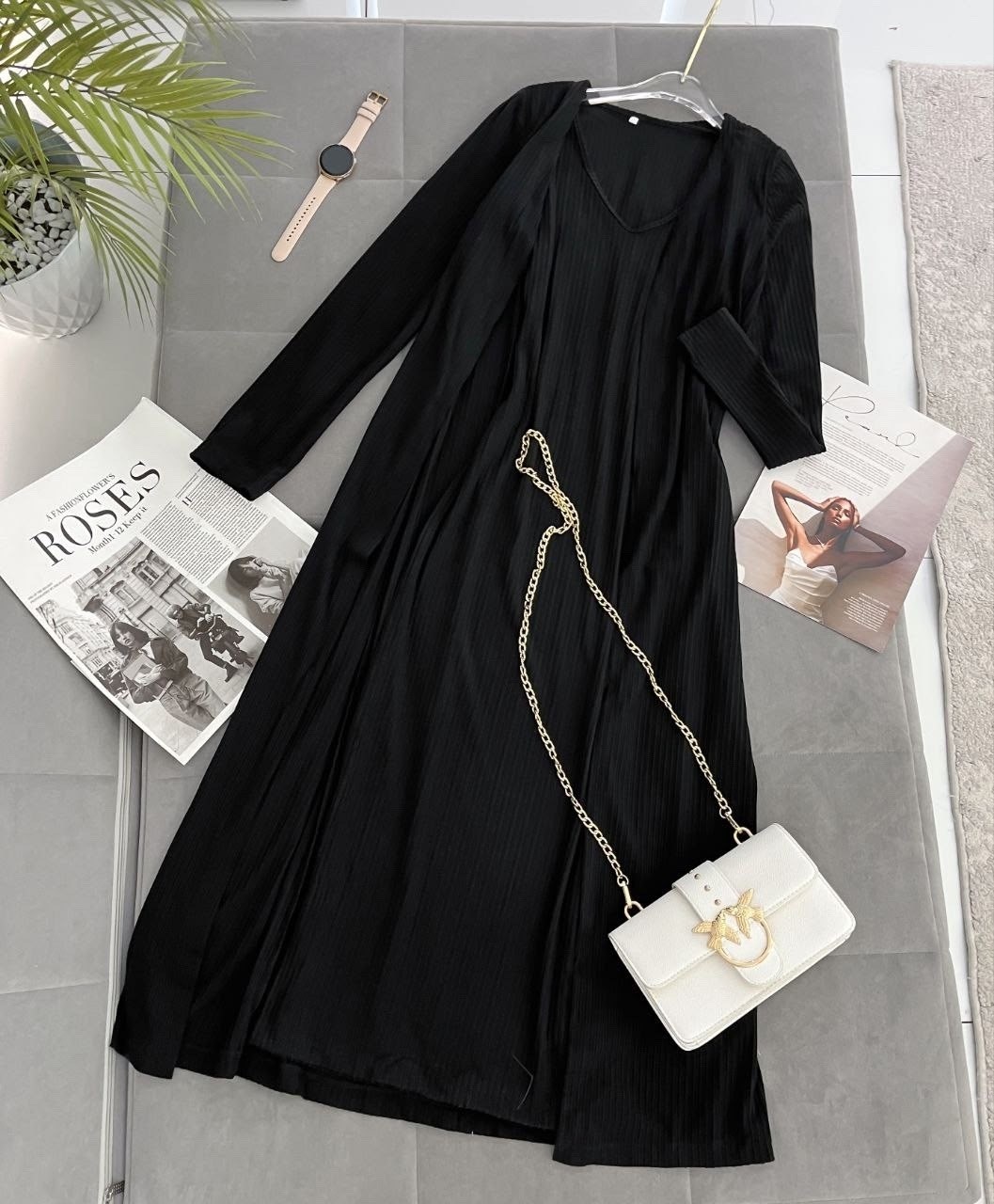 костюм трикотажный платье длинное с кардиганом,платье лапша с кардиганом,платье и кардиган,платье лапша длинное с кардиганом,кардиган и платье двойка