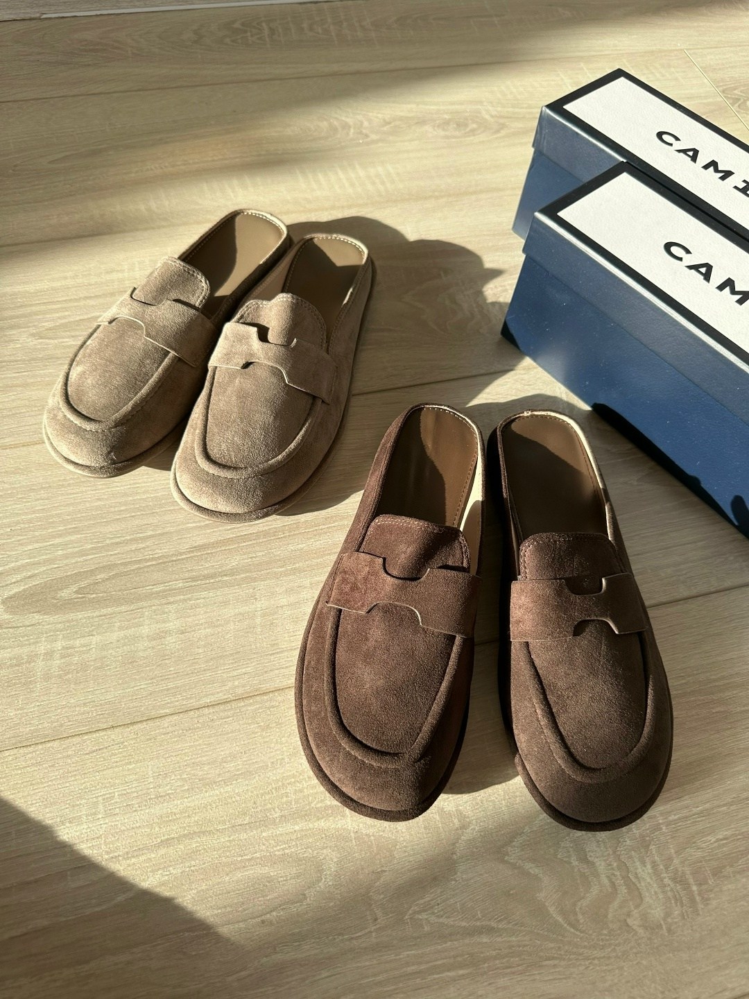 ,женские замшевые мюли hermes go коричневые,замшевые мюли,замшевые лоферы,женские лоферы из натуральной замши