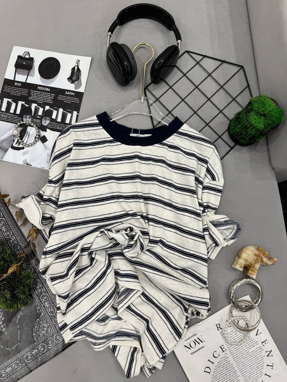футболка в полоску,женская свободная футболка в полоску из натурального хлопка,футболка в полоску женская,полосатая футболка,стильная футболка