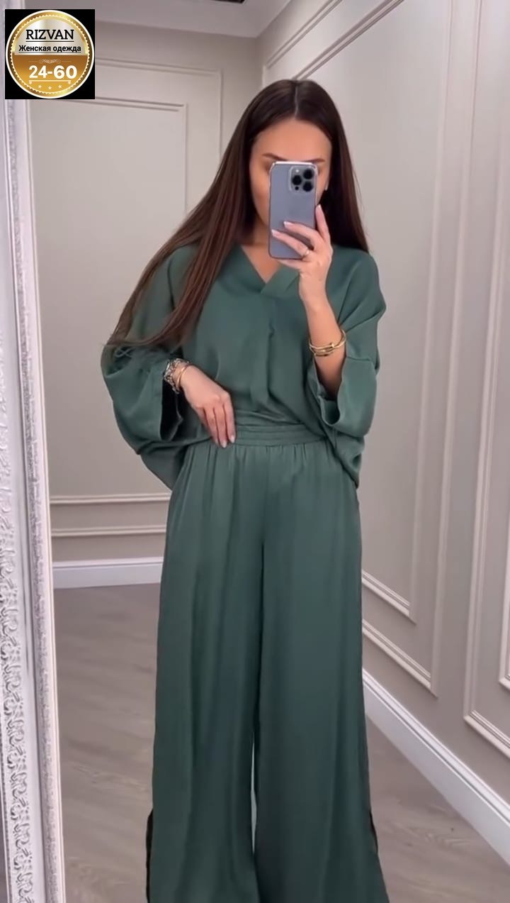 брючный костюм,костюм женский,брючный костюм женский,шелковый костюм,брючный костюм женский из шелка