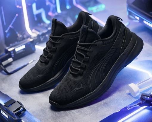 кроссовки puma,мужские кроссовки puma,кроссовки puma reflect lite,черные кроссовки puma,пума рефлект лайт блэк
