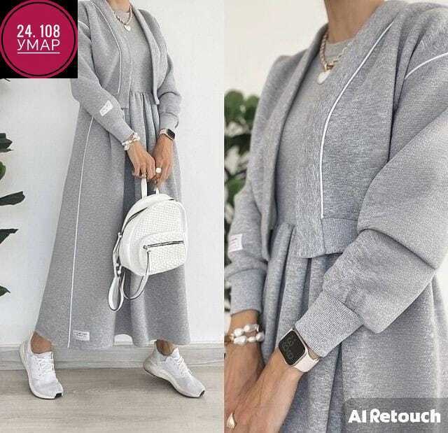 костюм двойка с платьем,платье на флисе,платье 👗,женский костюм двойка,женская платье