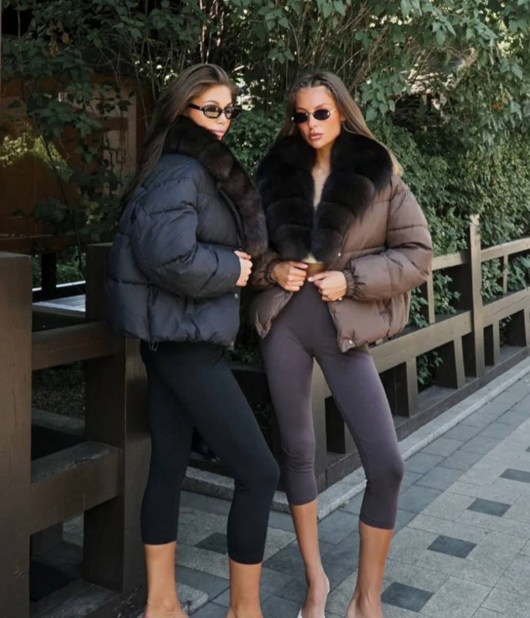 куртка пуховик зимняя с натуральным мехом песца safina moda,зимние куртки,пуховик авто леди зима мех сёмный натуральный,пуховик с натуральным мехом,стильная куртка