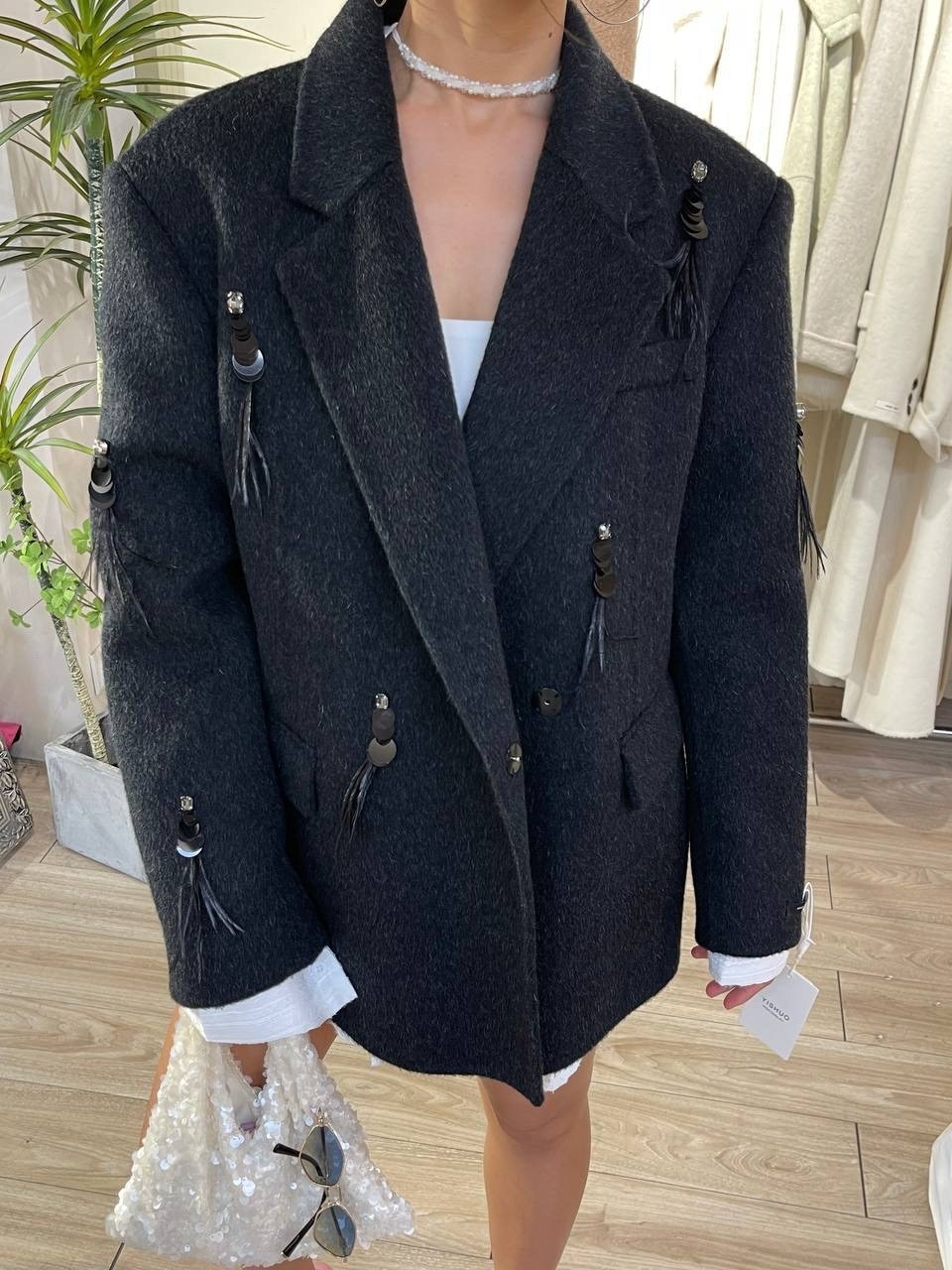 пальто оверсайз,полупальто,короткое пальто,шерстяное пальто,пальто пиджак оверсайз демисезонное clotre