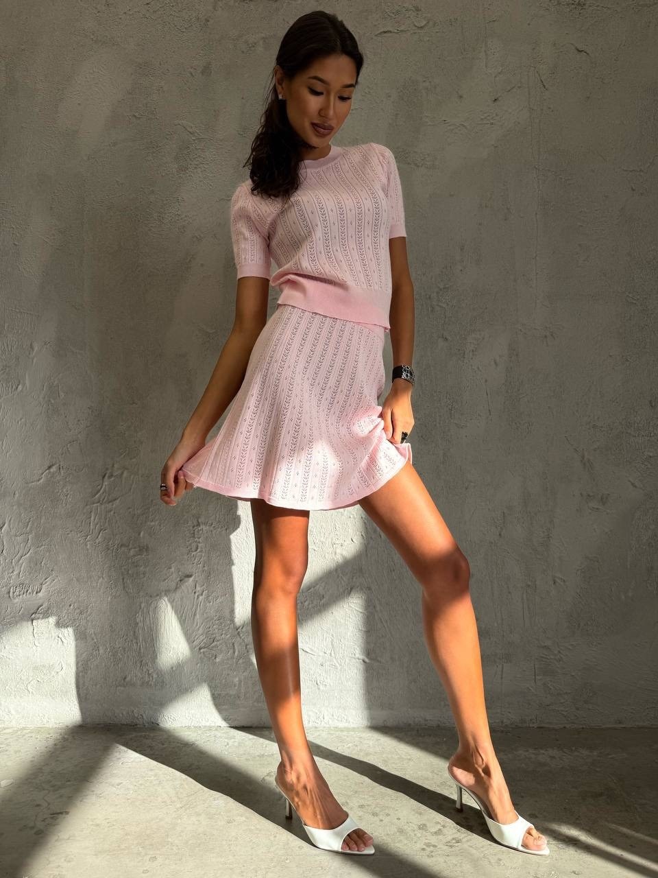 вязаный костюм с юбкой,костюм с юбкой,стильная кофта,вязаная юбка,женская кофта