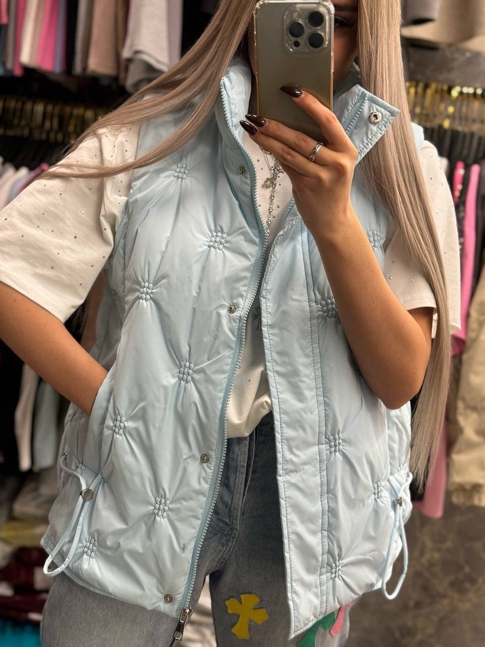 жилетка женская,жилет женский,жилет утепленная,жилет,жилетка