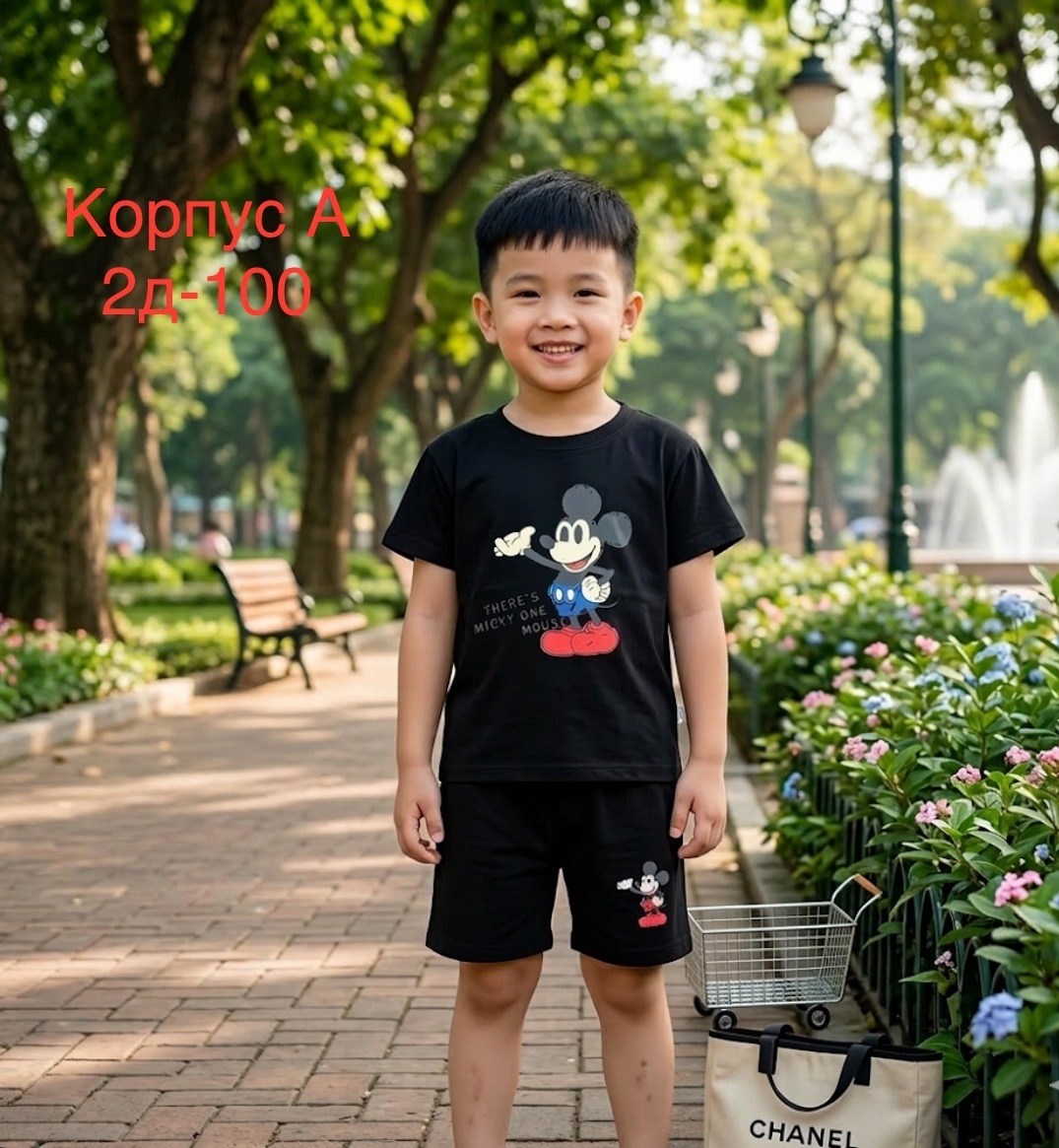детский костюм mickey mouse летний костюм с,детский костюм mickey mouse,азиатские мальчики,костюм для мальчика,костюм для мальчика с шортами