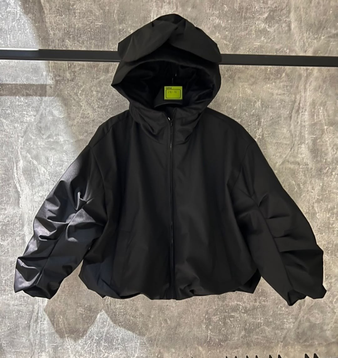 женская куртка,куртка,женская однотонная свободная куртка-пуховик,оверсайз куртка,короткая куртка