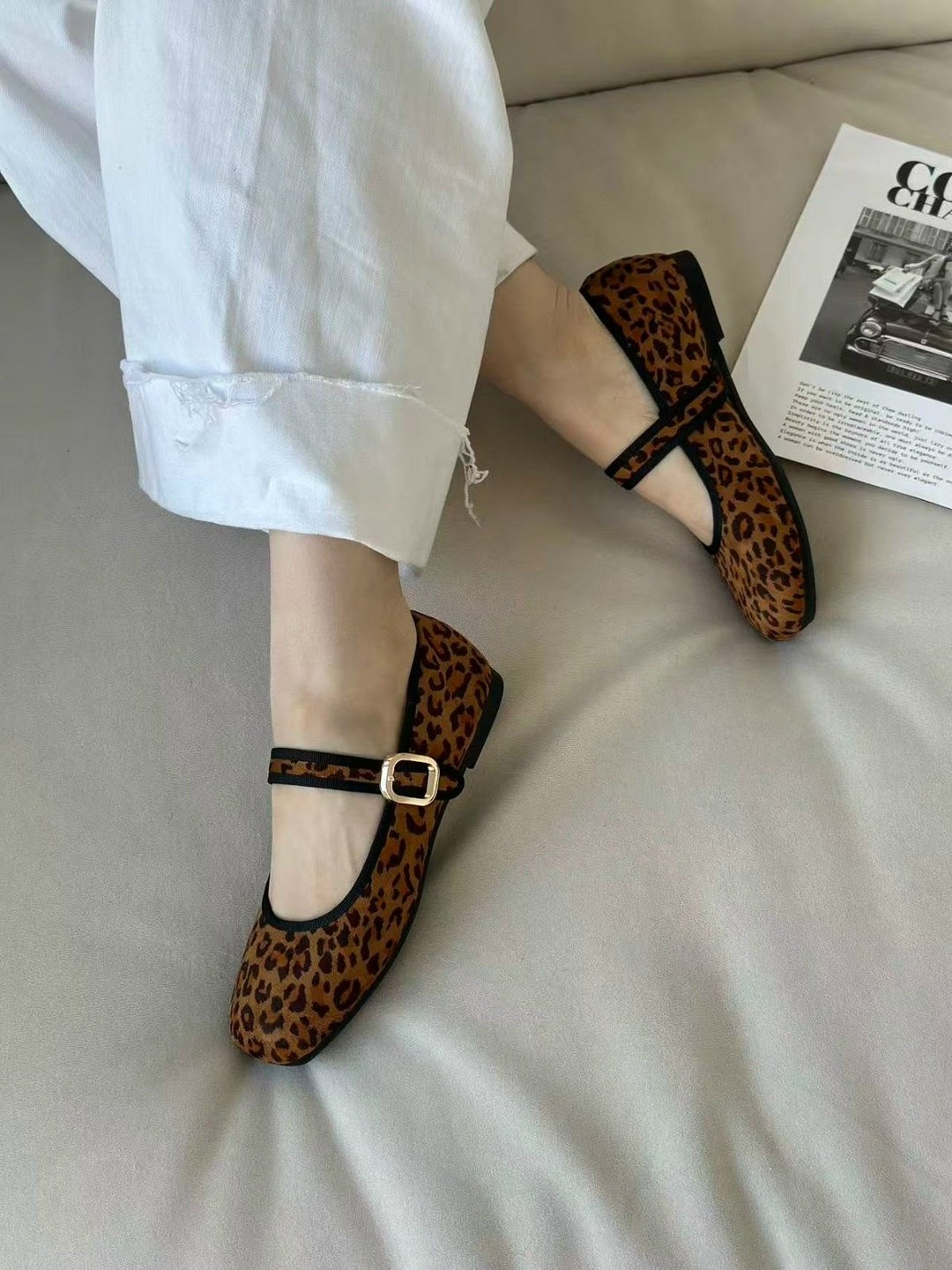 балетки леопардовые летние с квадратным носом и ремешком shatilova m.v.,балетки леопардовые летние с квадратным носом и ремешком,леопардовые балетки,женская ,женские балетки