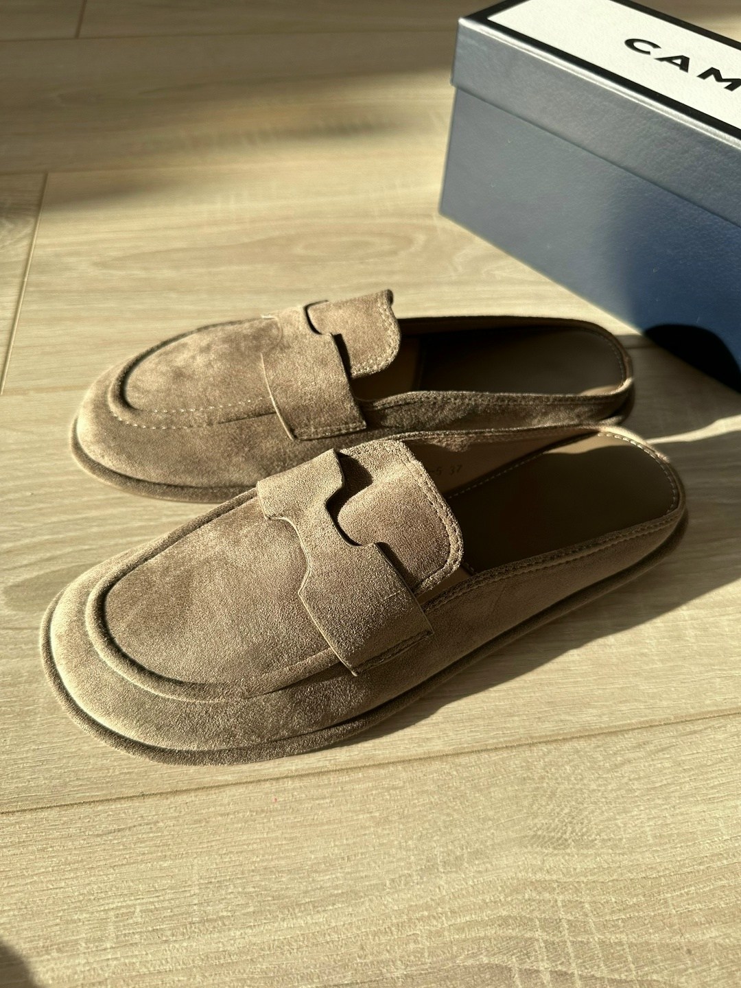 ,женские замшевые мюли hermes go коричневые,замшевые мюли,замшевые лоферы,женские лоферы из натуральной замши