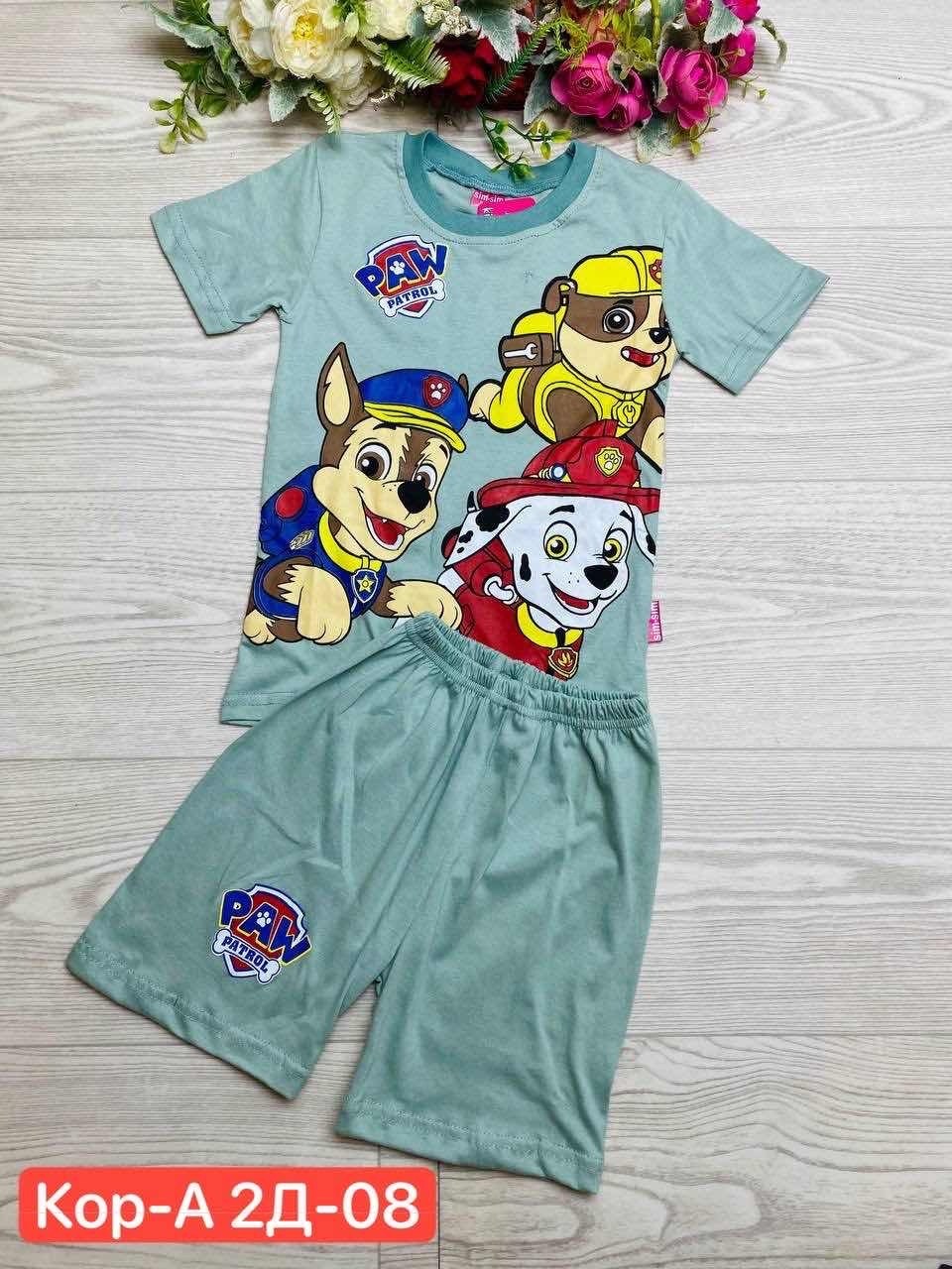 костюм для мальчика щенячий патруль,костюм с шортами для мальчик,щенячий патруль костюм,комплект одежды paw patrol щенячий патруль,комплект костюм