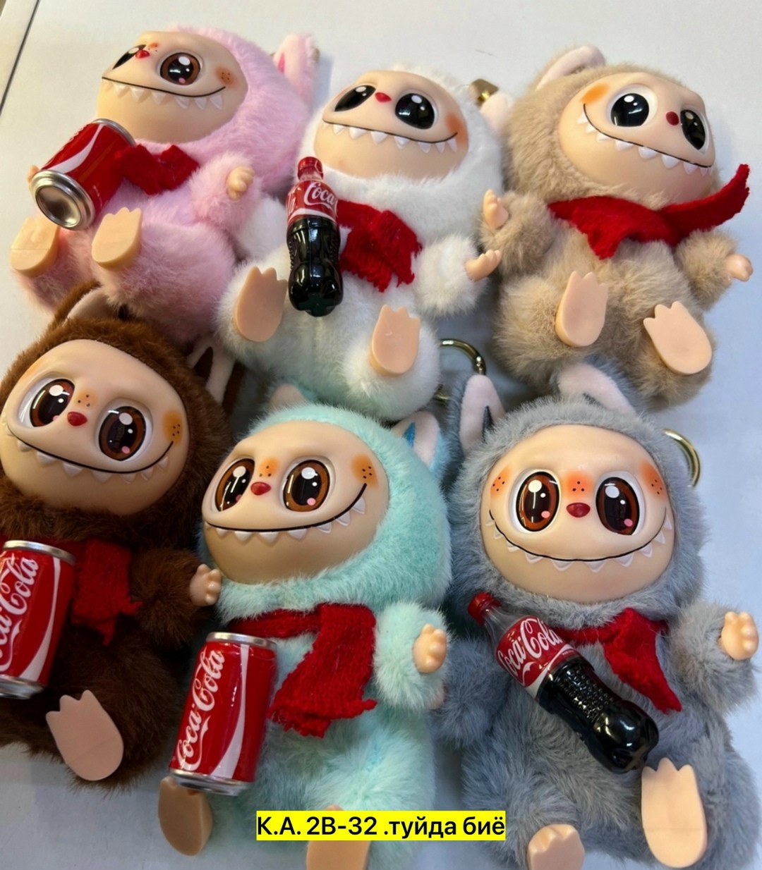 игрушка хб,детские игрушки,игрушка хб лубубу,мягкая игрушка лабубу 20см с coca cola,игрушка