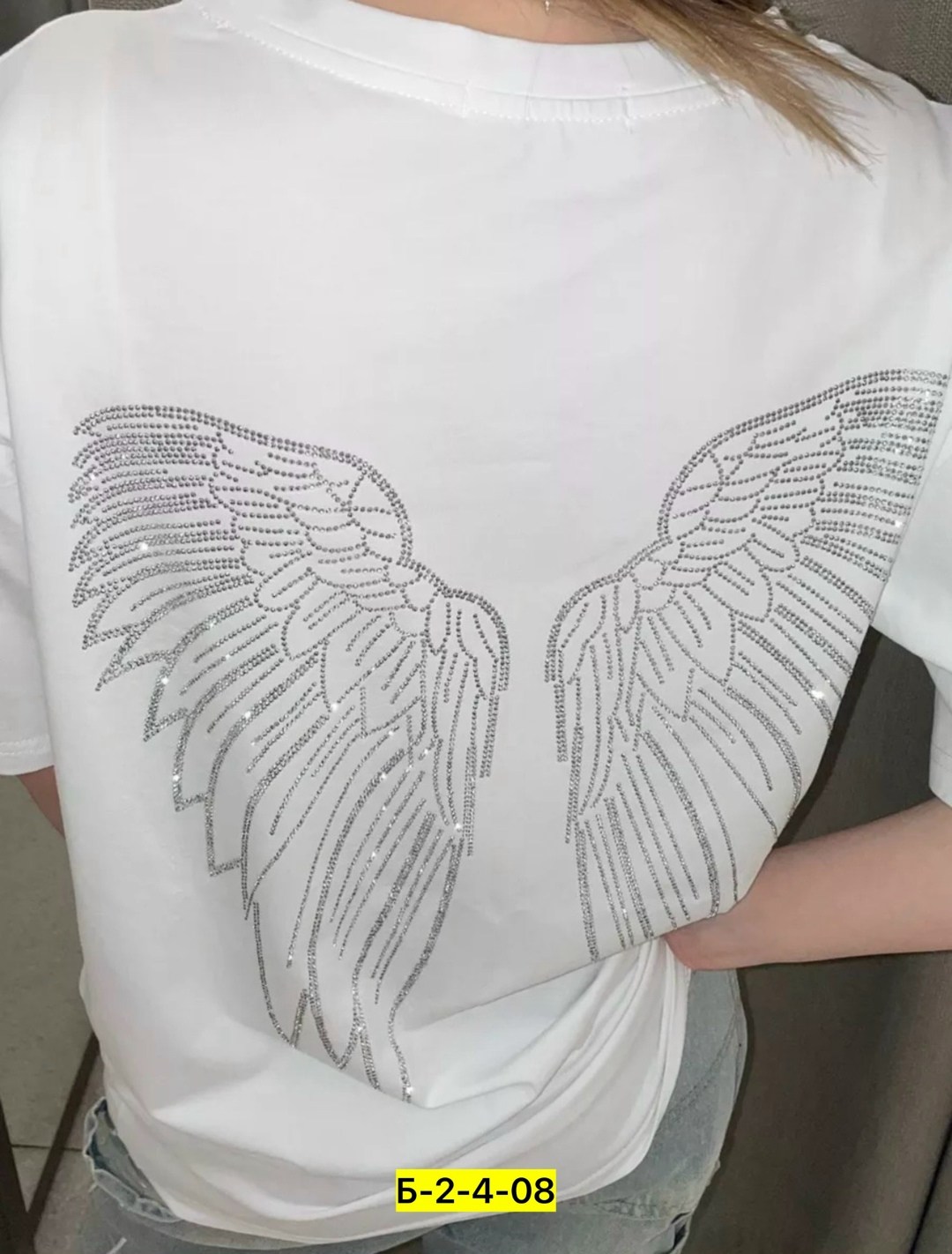 футболки женская,футболка со стразами женская,футболка с крыльями,футболка со стразами,футболка женская оверсайз со стразами