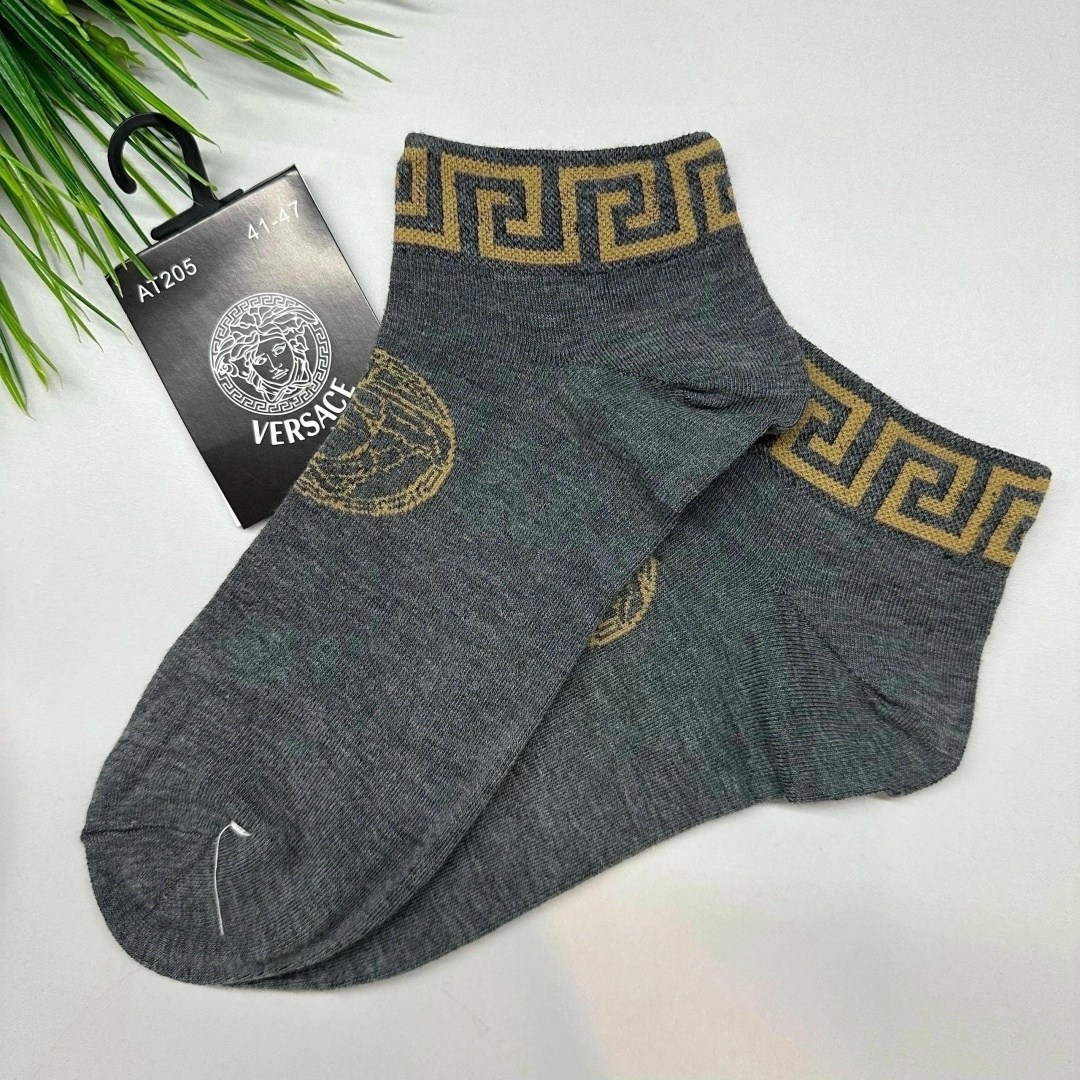 носки версаче,носки мужские,комплект носки мужские,носки versace,носки мужские средние