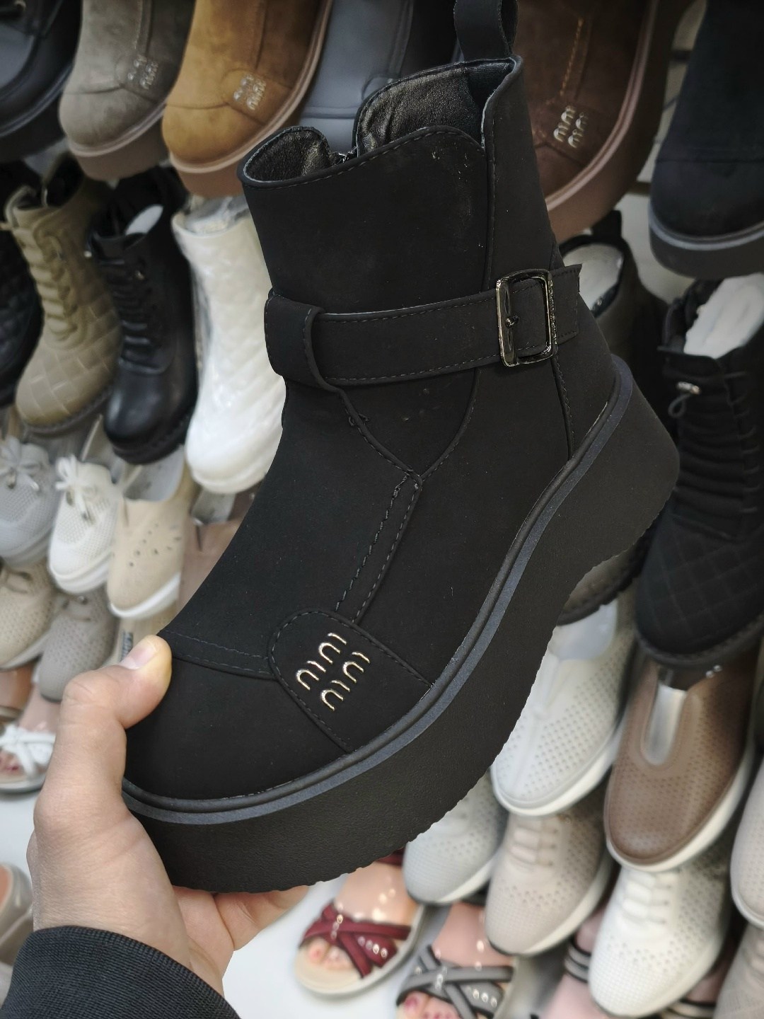 ,женские ботинки, женская зимняя,женская ,ботинки