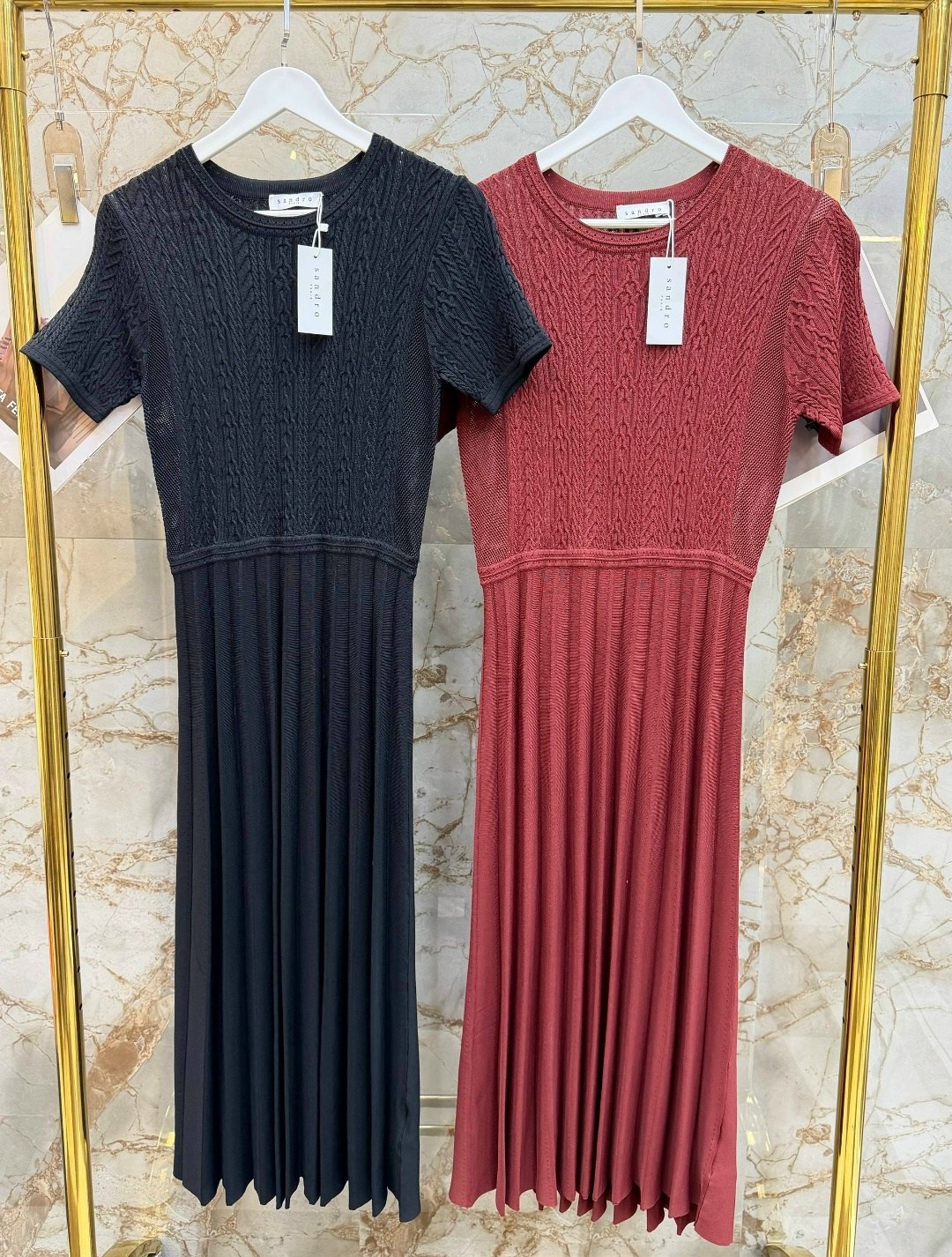 трикотажное платье,платье,платье миди,вязаное платье,платье плиссированное